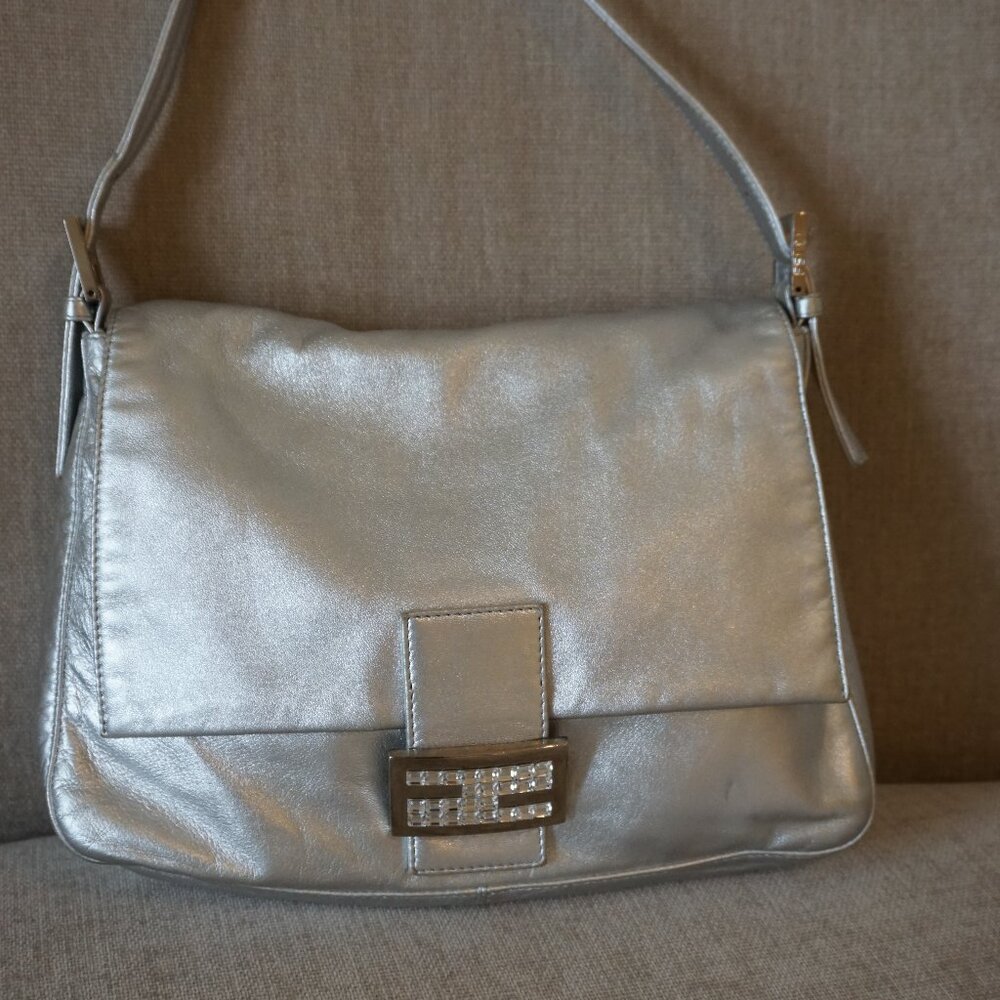 Fendi Metallic Mama Baguette